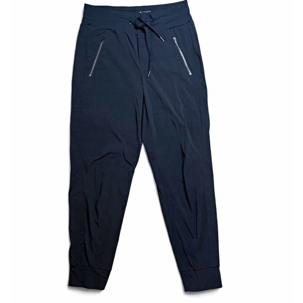 Athleta Trekkie North High Rise Ripstop Hiking Active Jogger Pants Black Size 2